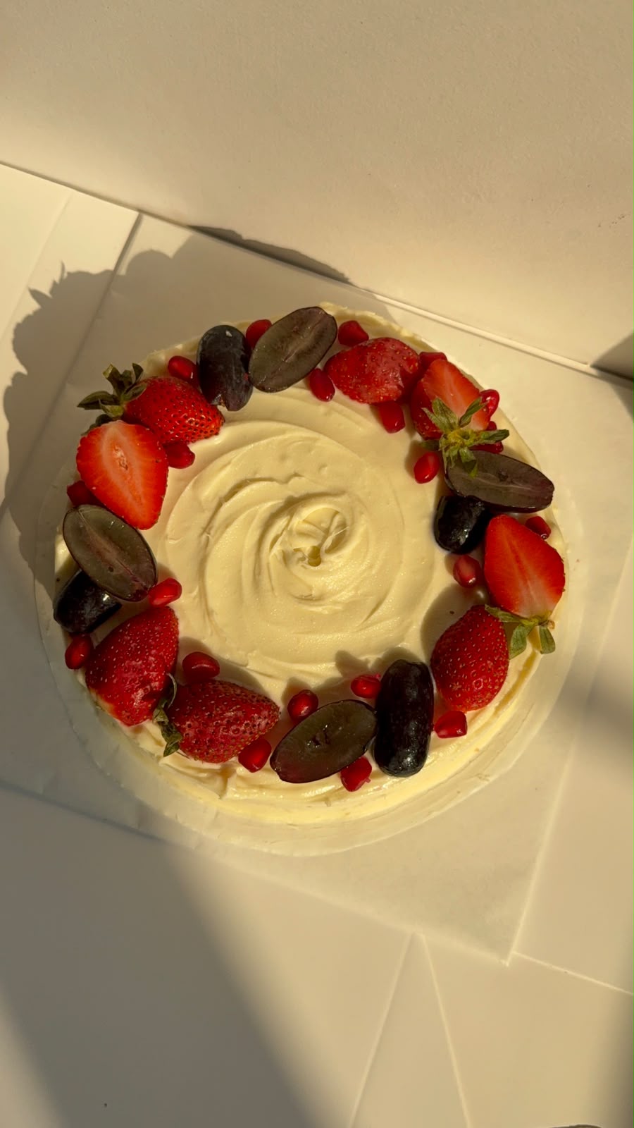Fresh Fruit Cake